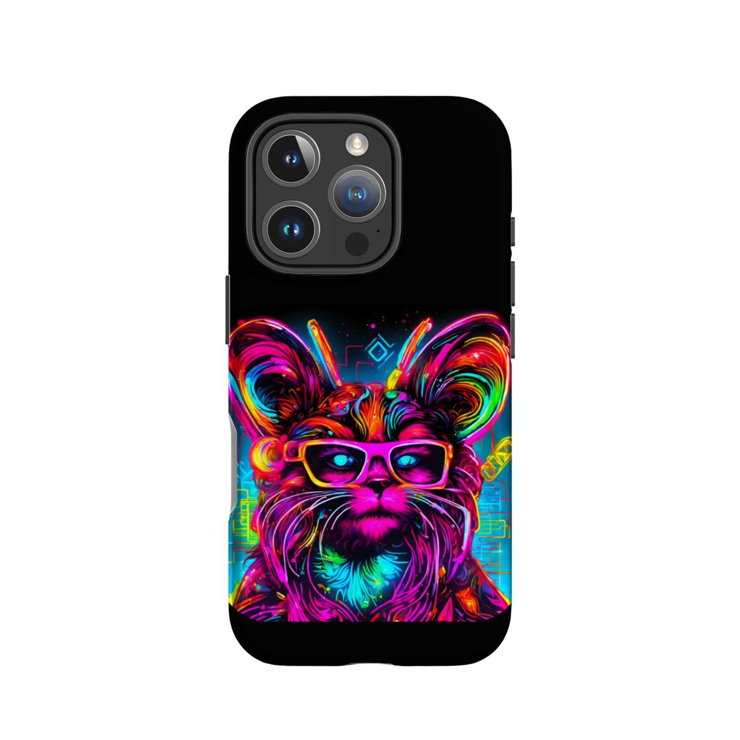 Neon Style UV Glow Electro Party IPhone Cases