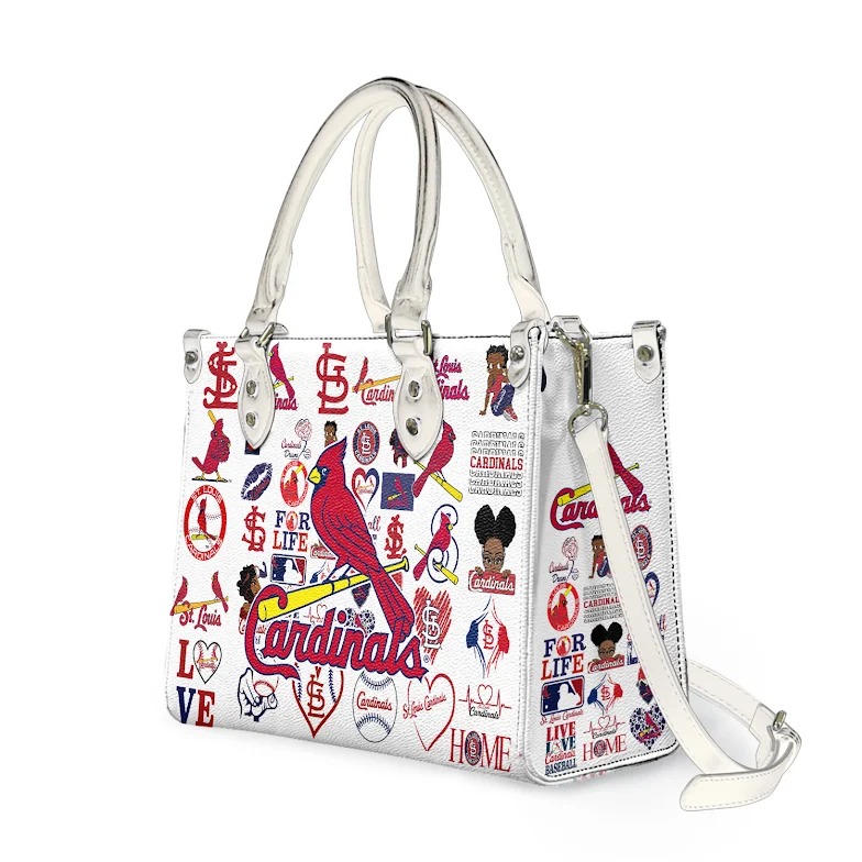 St. Louis Baseball Team Cardinalss Leather Handbag