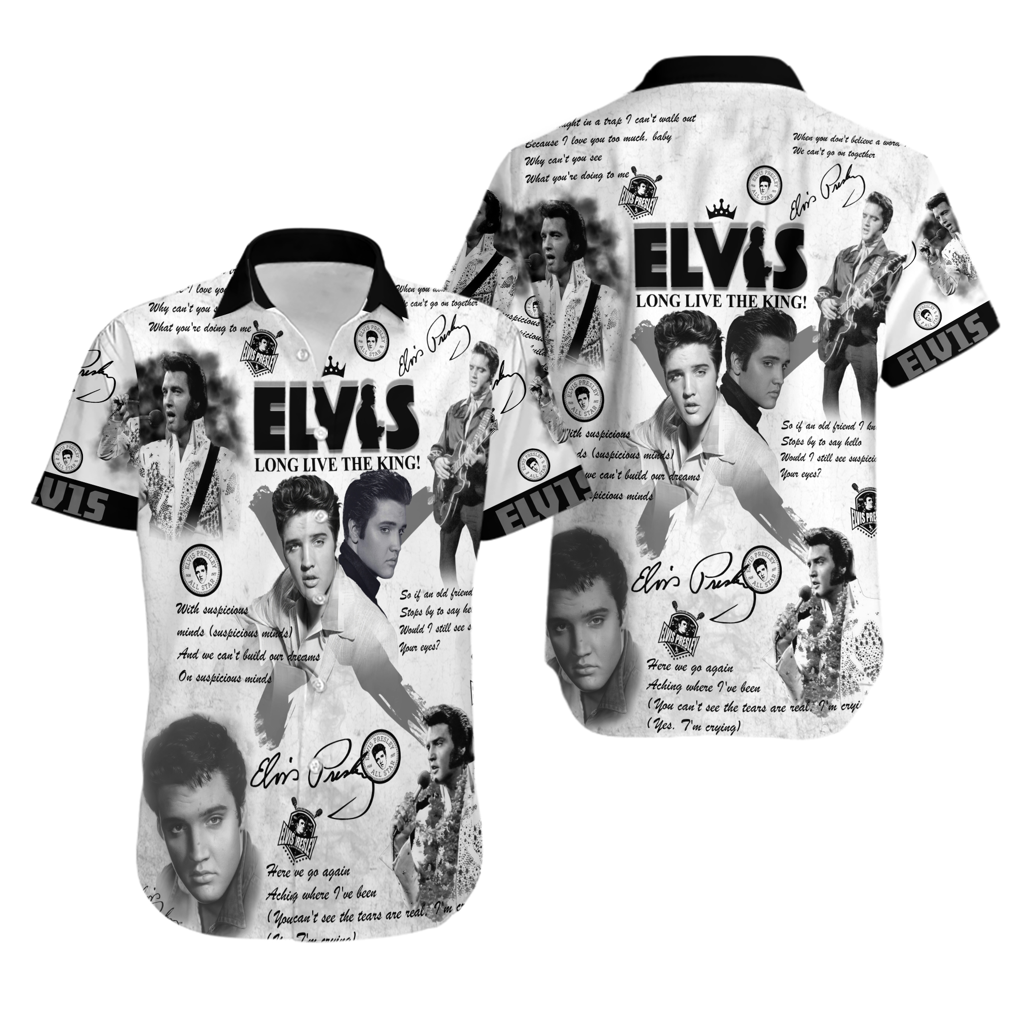Elvis Presley Hawaiian Shirt, Elvis Presley Shirt, Elvis Presley