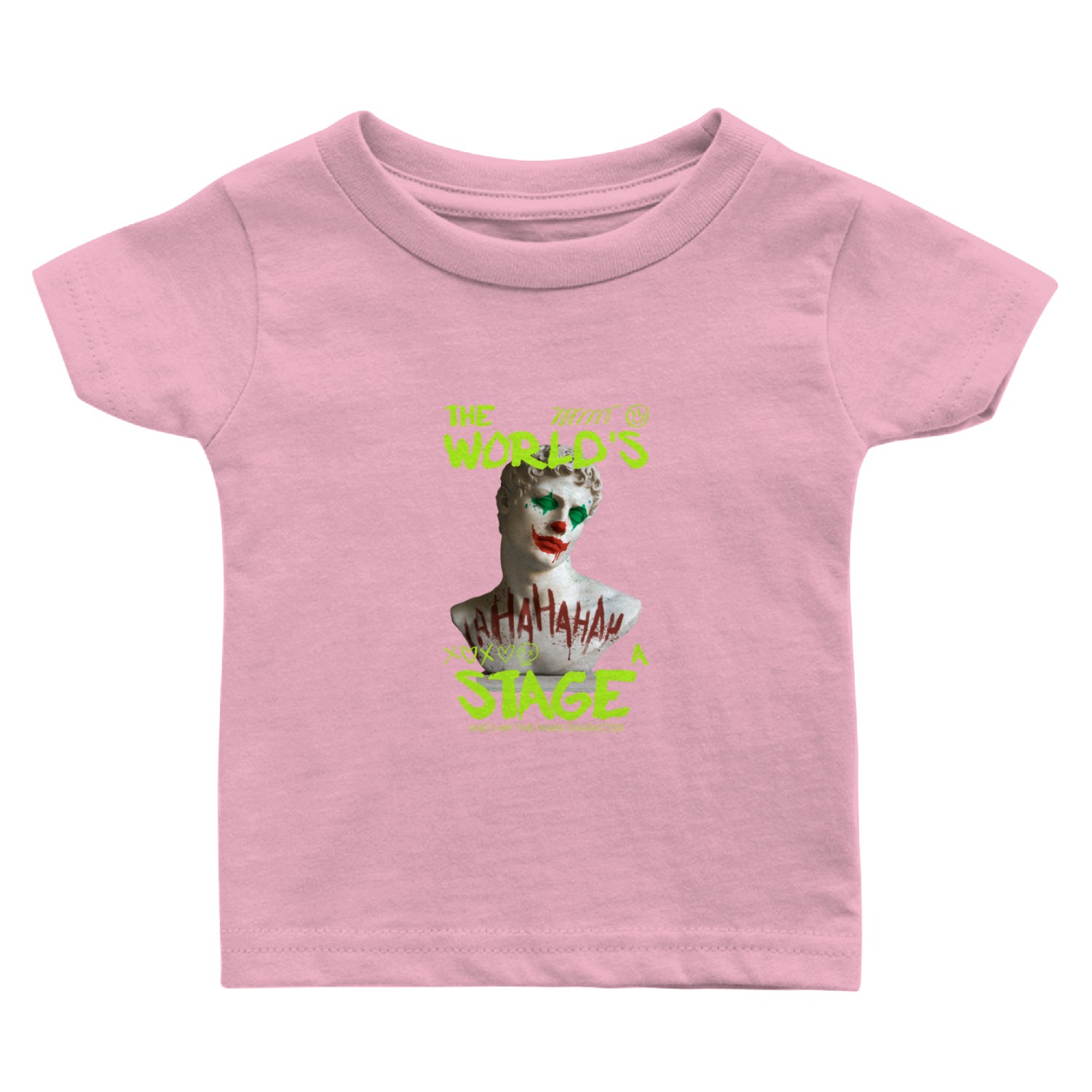 World's Stage | Witty | Smile Guaranteed Baby T Shirts