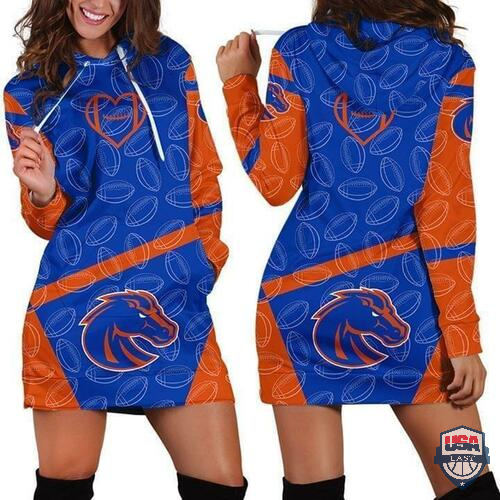 Boise State Broncos NCAA 3D Women Hoodie Dress