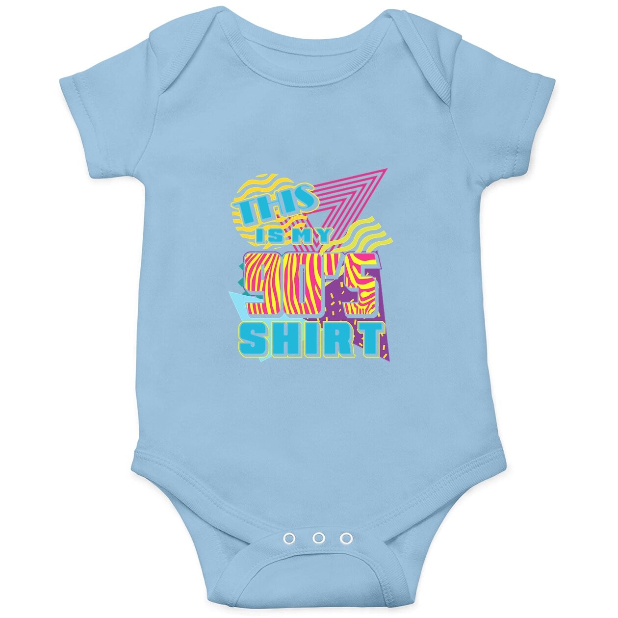 This Is My 90's Baby Bodysuit Retro Nostalgic Nineties Costume Party Baby Bodysuit