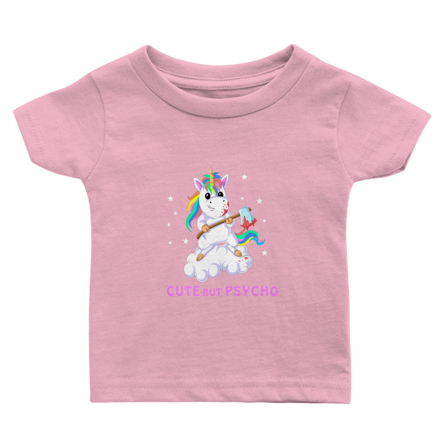 bloody unicorn Baby T Shirts