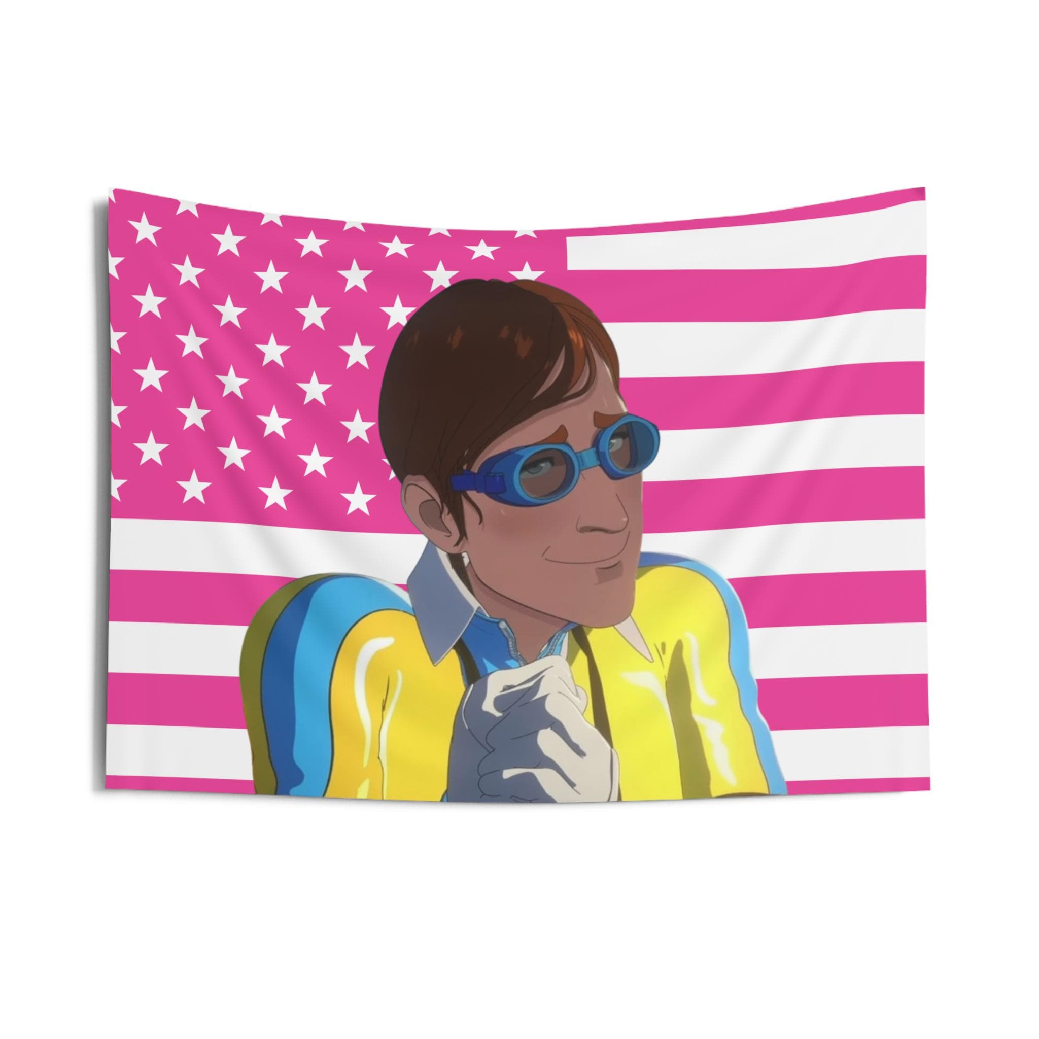 Adorable Waterboy Flag, Waterboy Indoor Wall Tapestries, Waterboy Dispatch Pink Flag