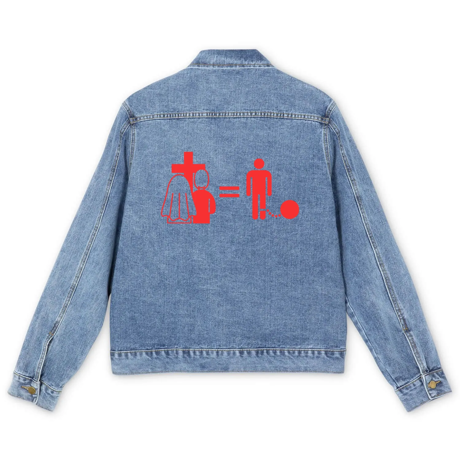 The Marriage Game Men's Denim Jackets