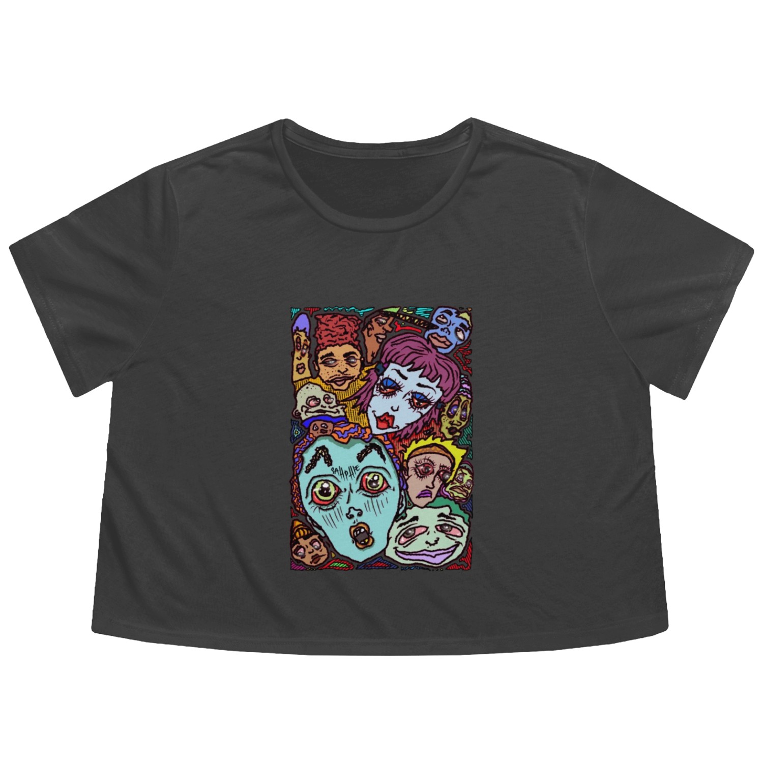 PARTY Hardyy Flowy Cropped Tees
