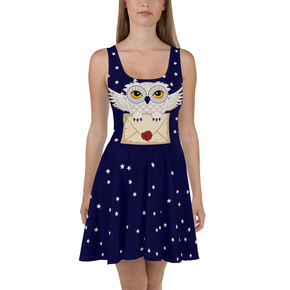 Owl Skater Dress
