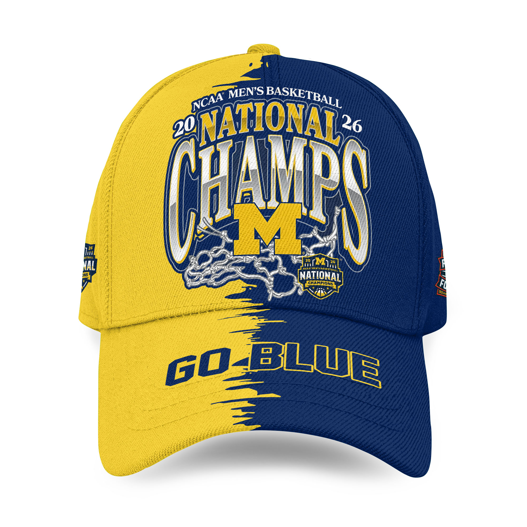 Michigan Basketball Champions National 2026 AOP Baseball Cap Gift