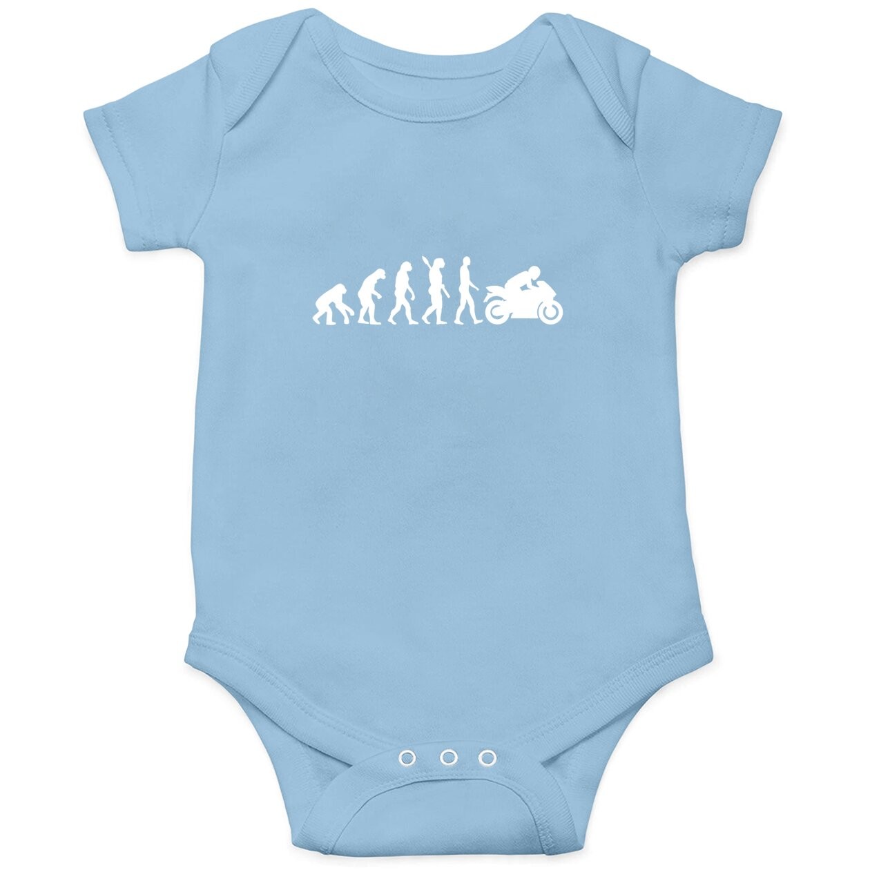 Evolution Motorcycle Baby Bodysuit
