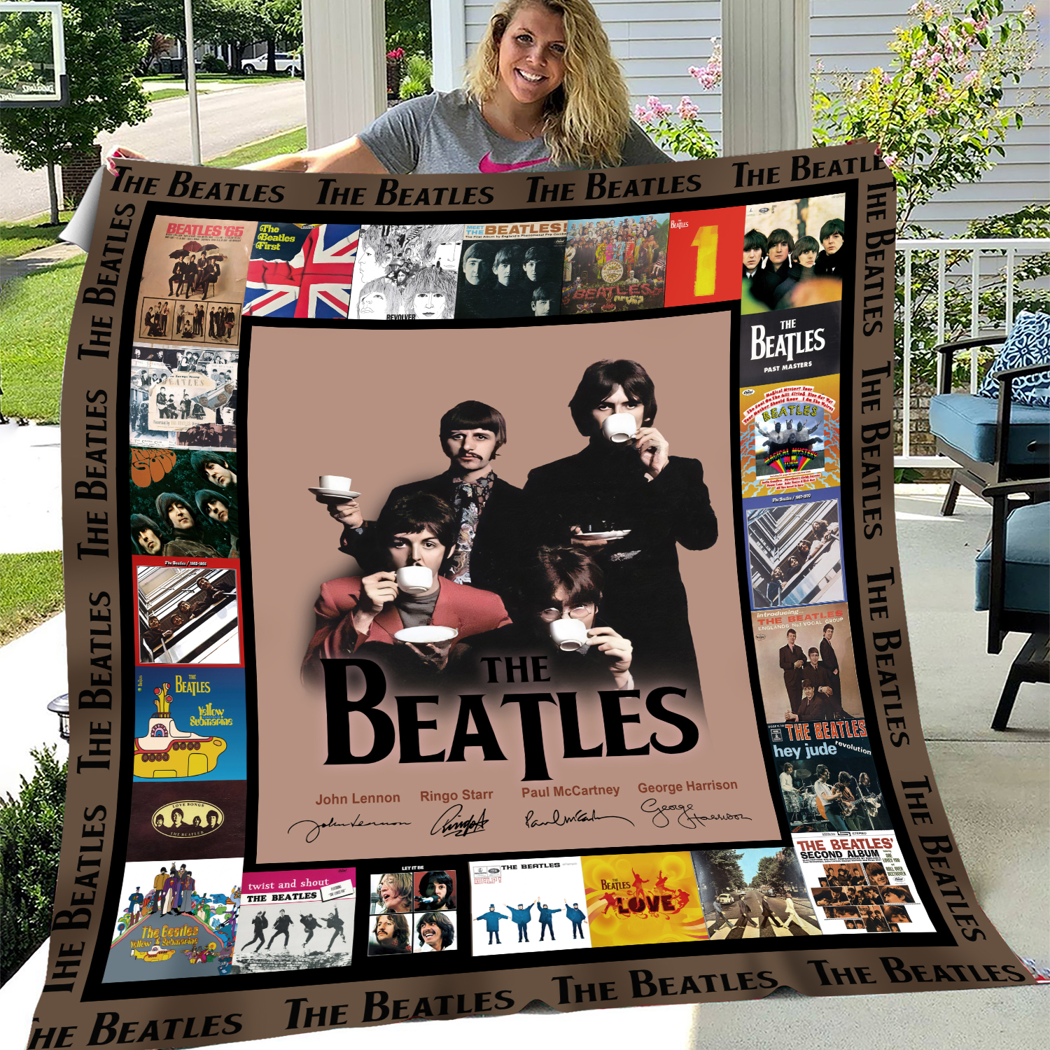 The Beatles Blanket