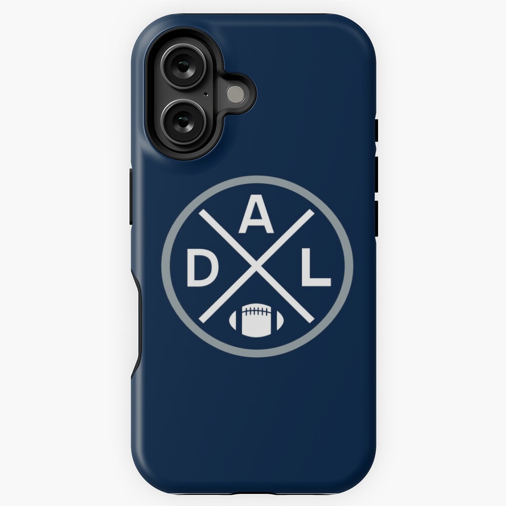Retro Dallas Football Emblem Vintage DAL iPhone Case