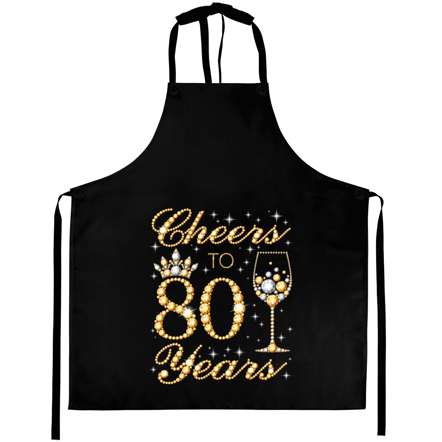 Cheers To 80 Years 80Th Queen'S 80 Aprons