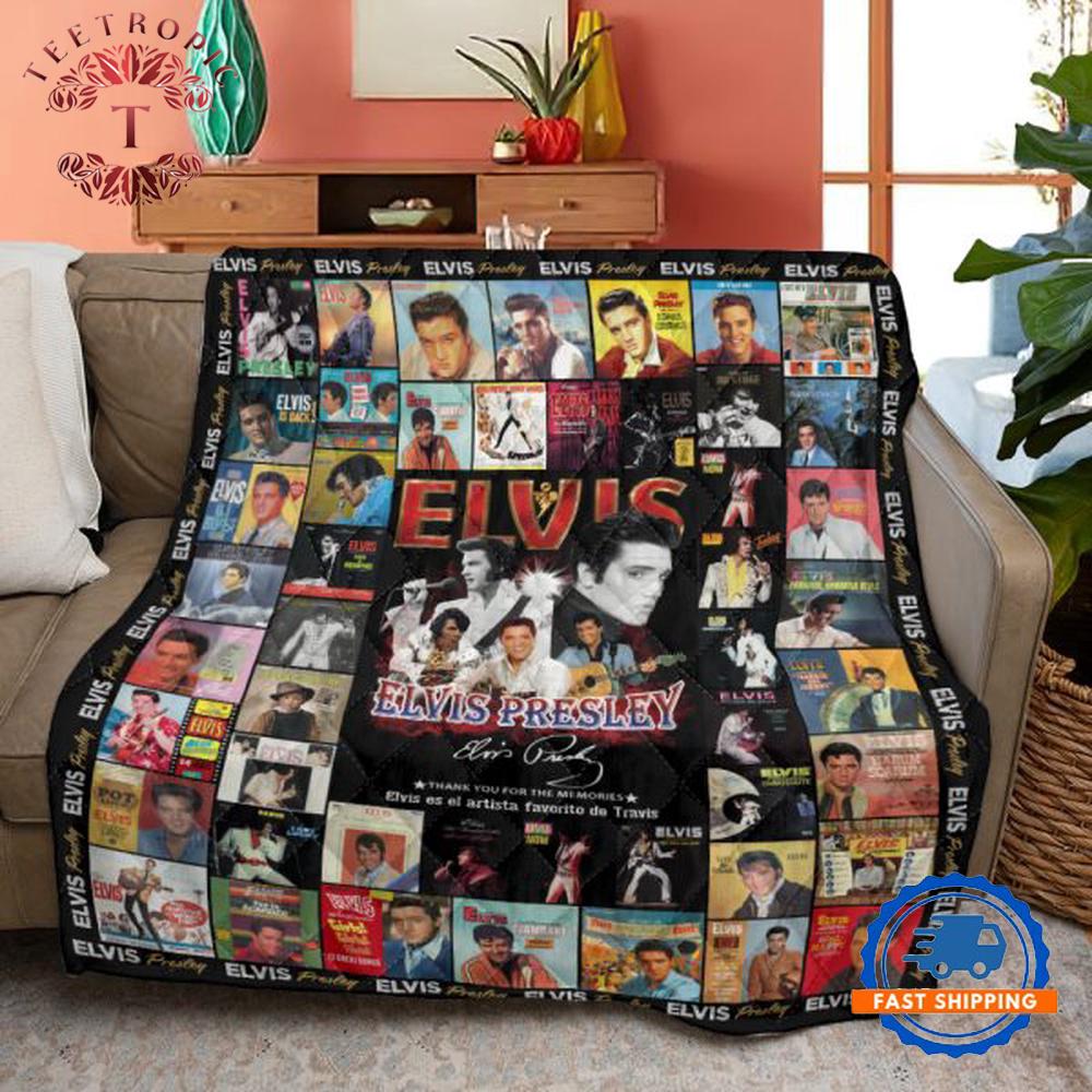 Legendary Elvis Presley Quilt, Gift for Fan