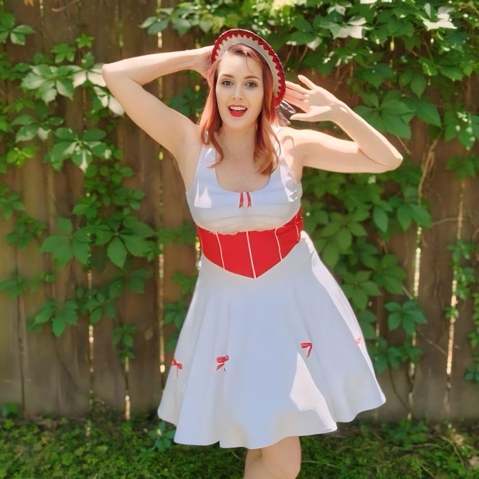 Mary the English Nanny: Women's Magical Athletic Skater Dress
