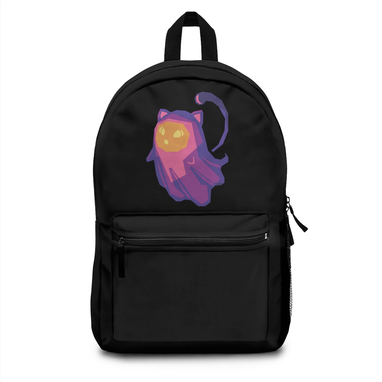 Halloween cat ghost Backpacks