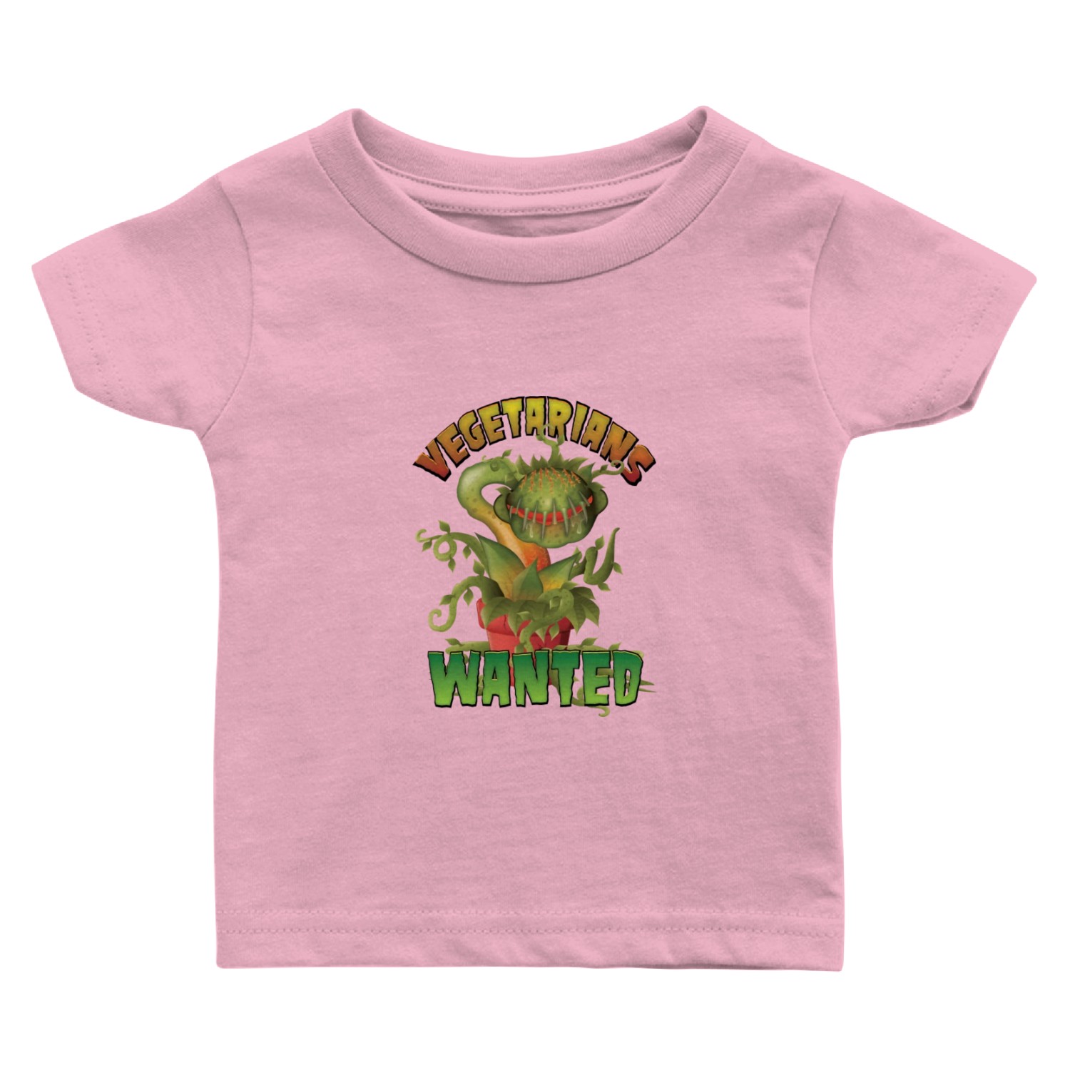 Vegetarians Wanted Carnivorous Potted Plant Baby T Shirts
