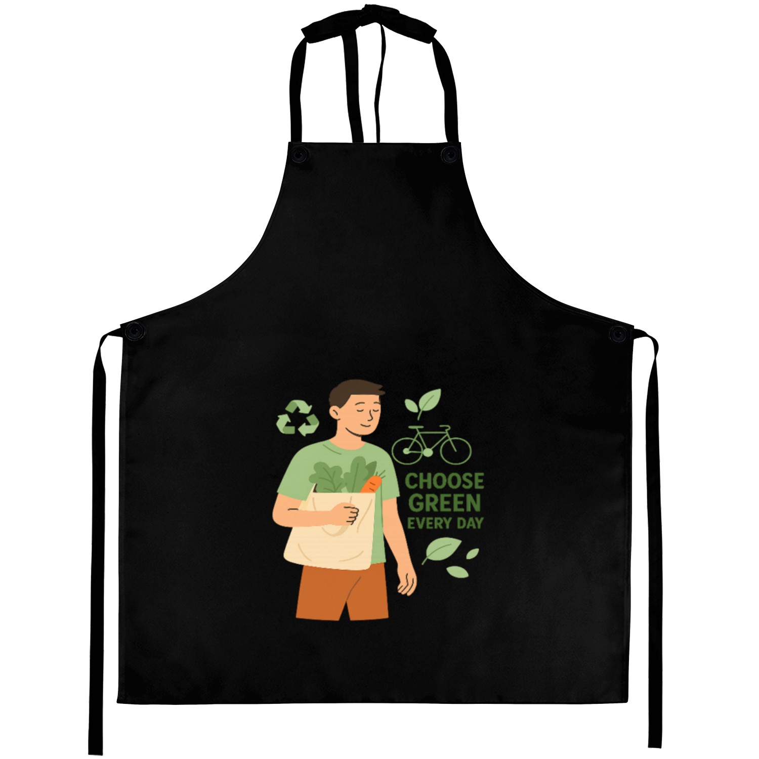 Choose Green Every Day Eco Design Aprons