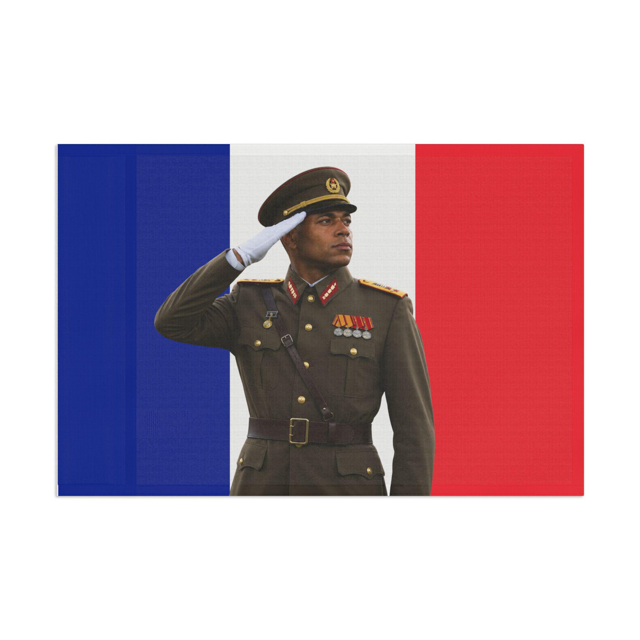 Kylian Mbappe French Flag Tapestry Bedroom Decor World Cup Fans