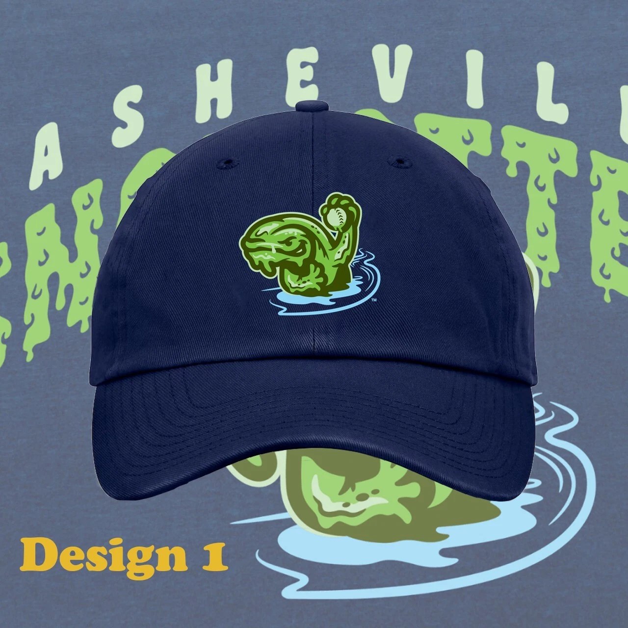 Printed Asheville Snot Otter Tourist Cap