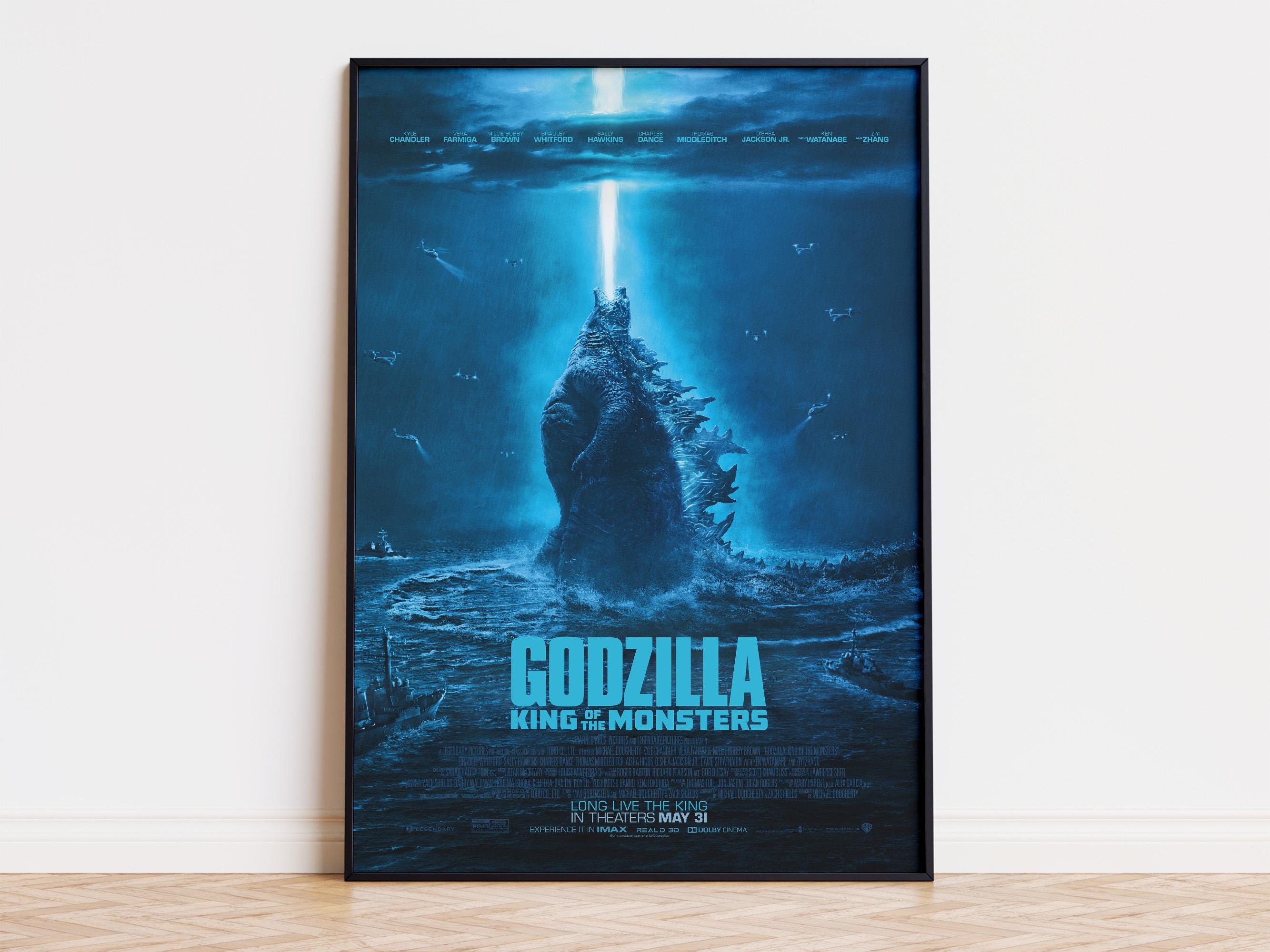 god zilla - King of the Monsters - Movie Poster