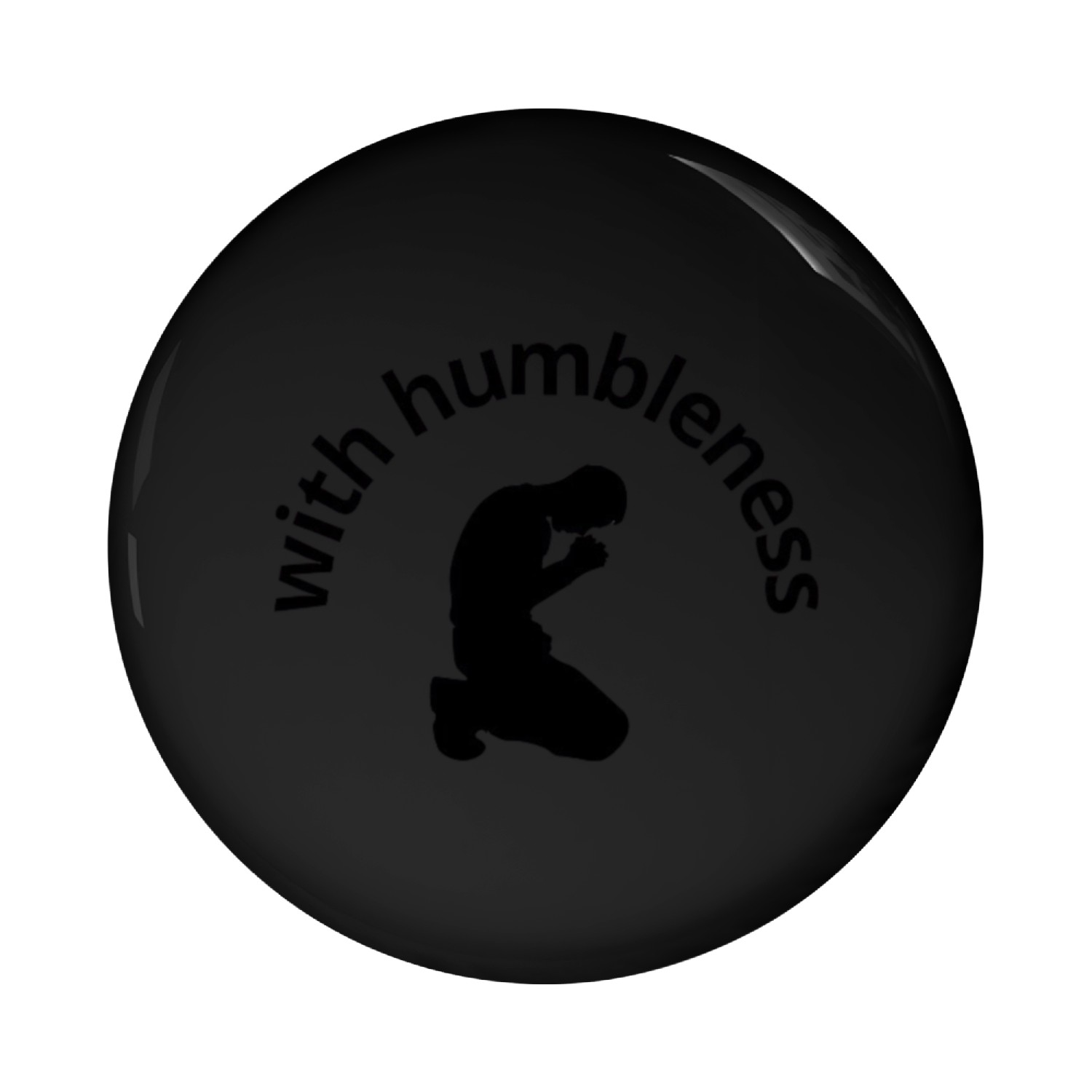 with humbleness Pin Buttons