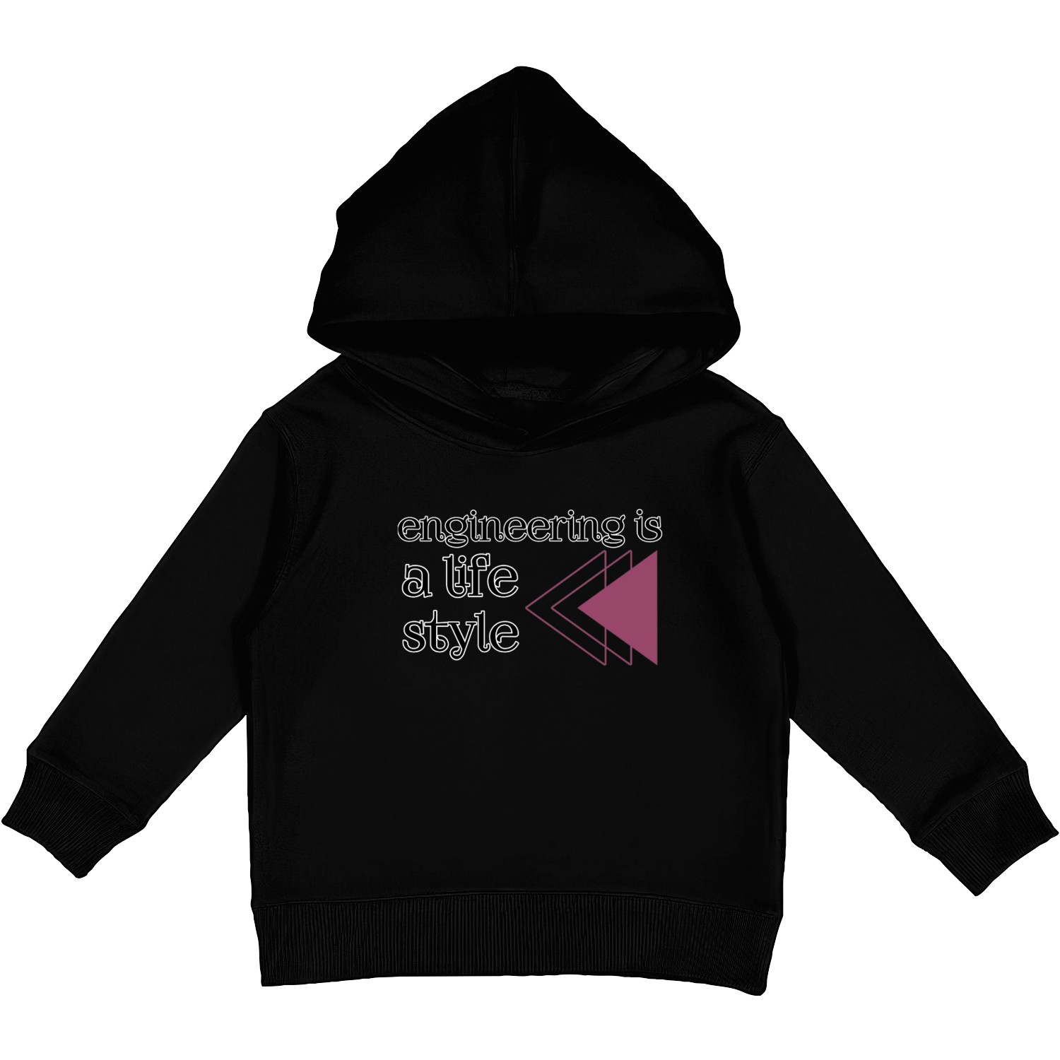 Engineering is a lifestyle Kids Pullover Hoodies