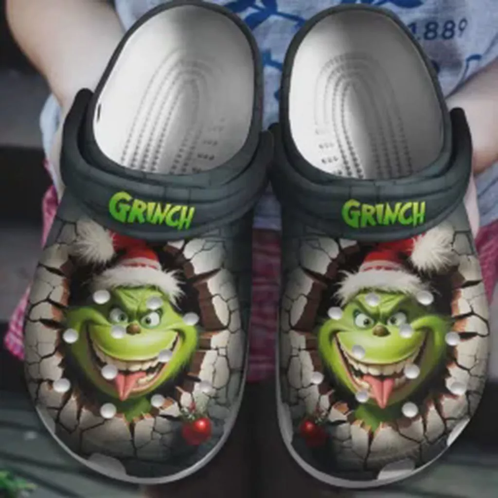 Funny funny character Face Christmas Unisex Clogs For Kids And Adults