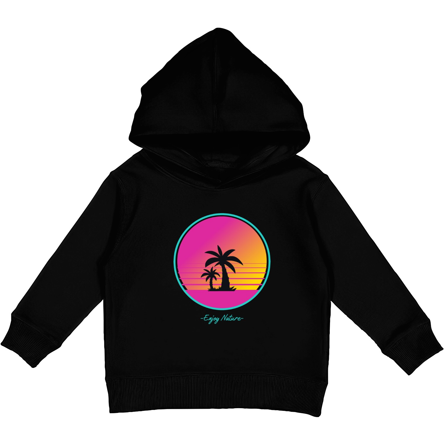 Enjoy nature Kids Pullover Hoodies