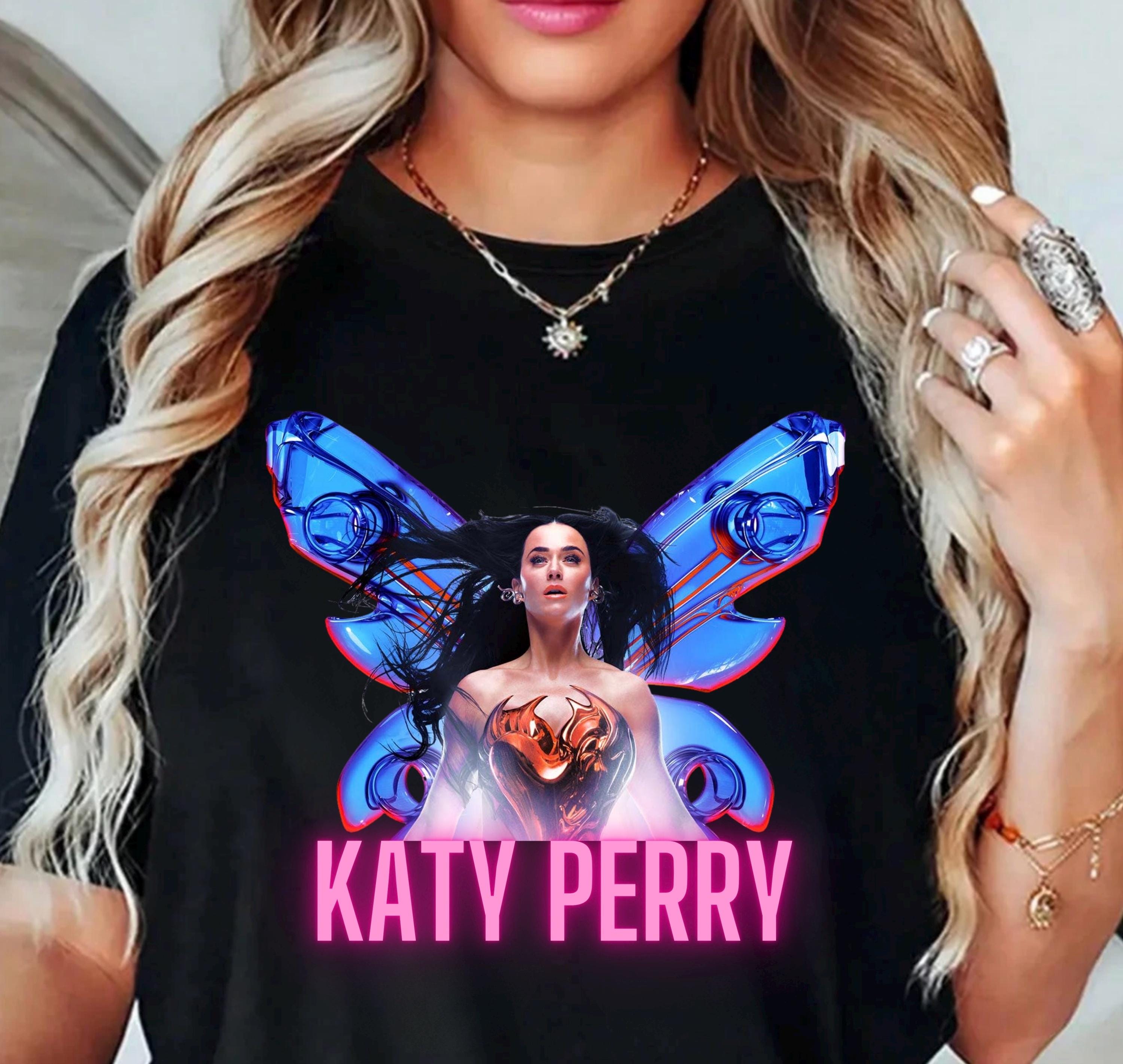 Katy Perry Tour, Katy Perry Graphic Tee Shirt, 2025 Katy Perry Lifetime Tour T-shirts, Concert Merch