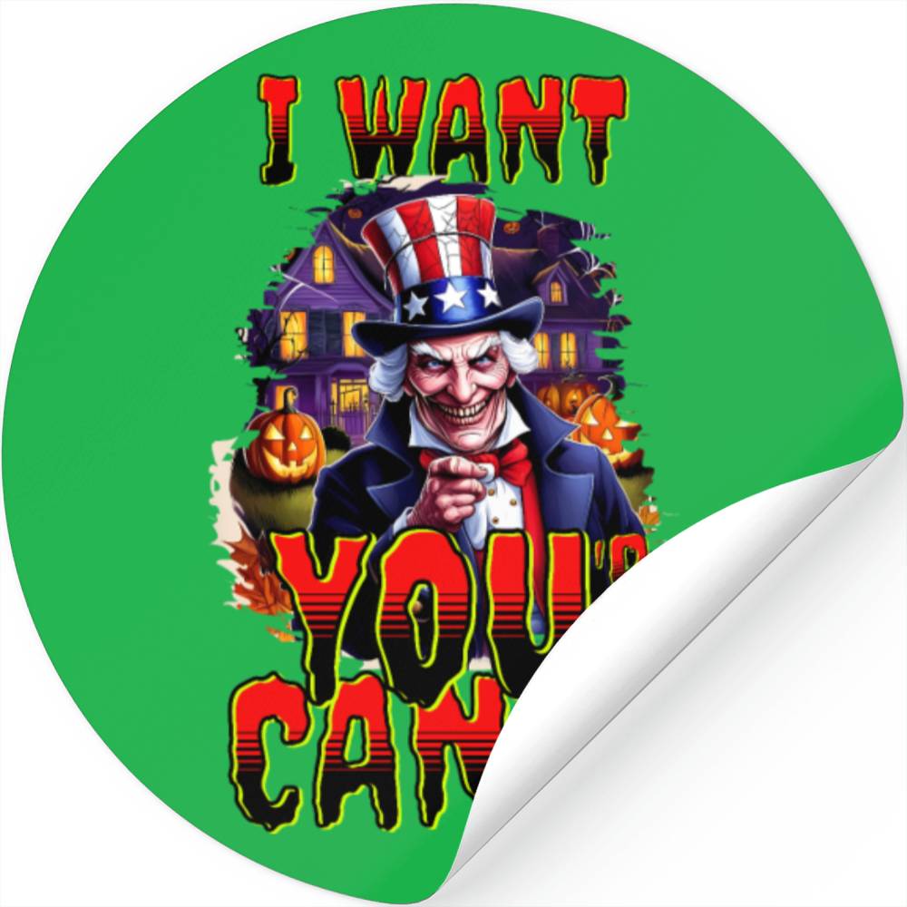 I WANT YOUR CANDY Stickers