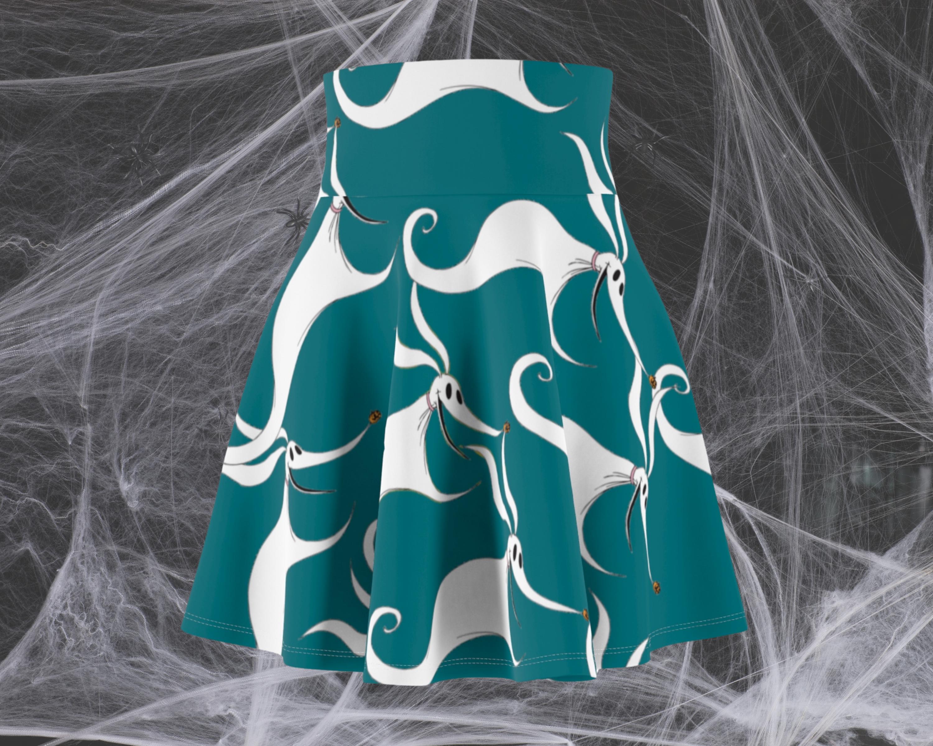 Zero Running Skirt | Halloween Running Skirt | Magical Running Skirt | Women's Skater Skirt