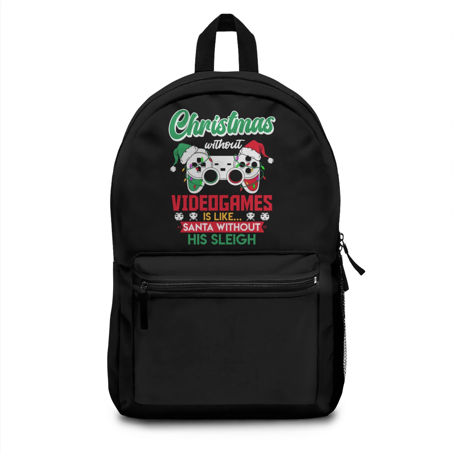 Christmas without Videogames Santa Gaming Backpacks