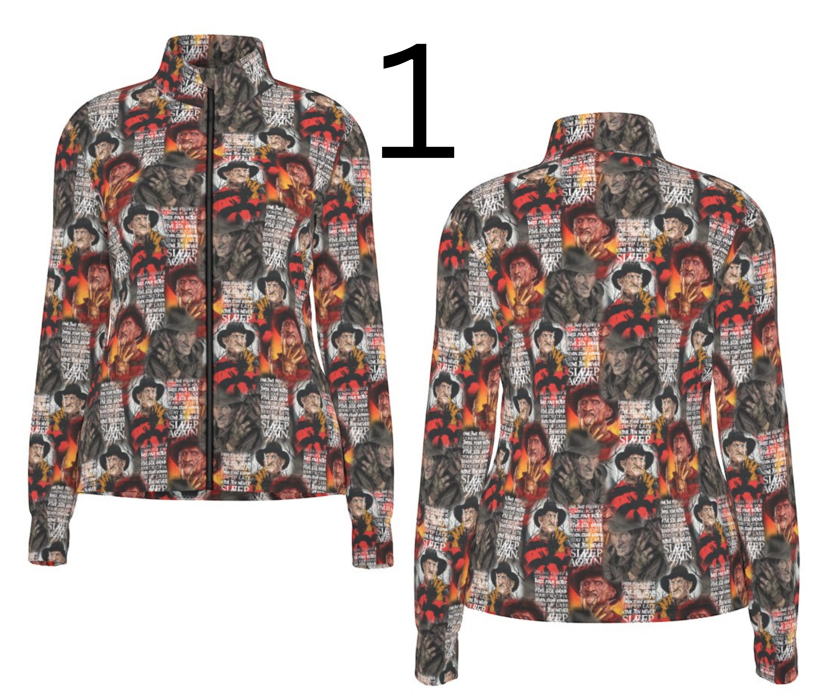 Horror All-Over Print Women's Long Sleeve Thumbhole Jacket