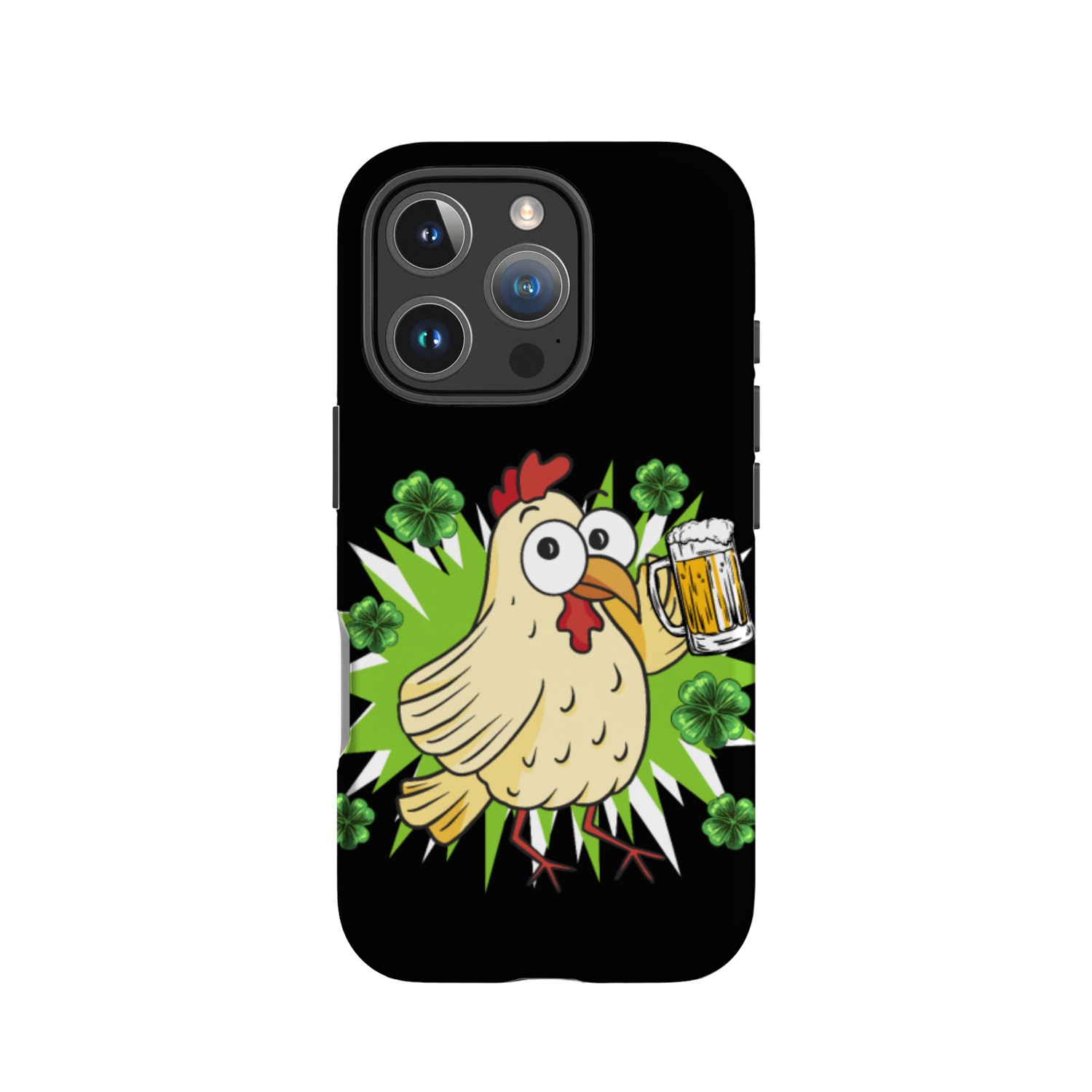 St Patricks Day ChickenSt. Patrick's Day Chicken IPhone Cases