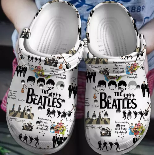 The Beatles Music Clogs Shoes Comfortable For Men Women