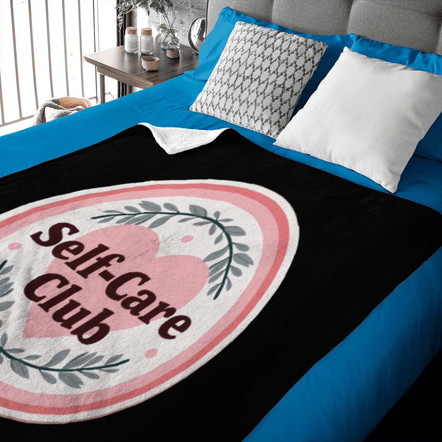 Self-Care Club Inspirational Baby Blankets