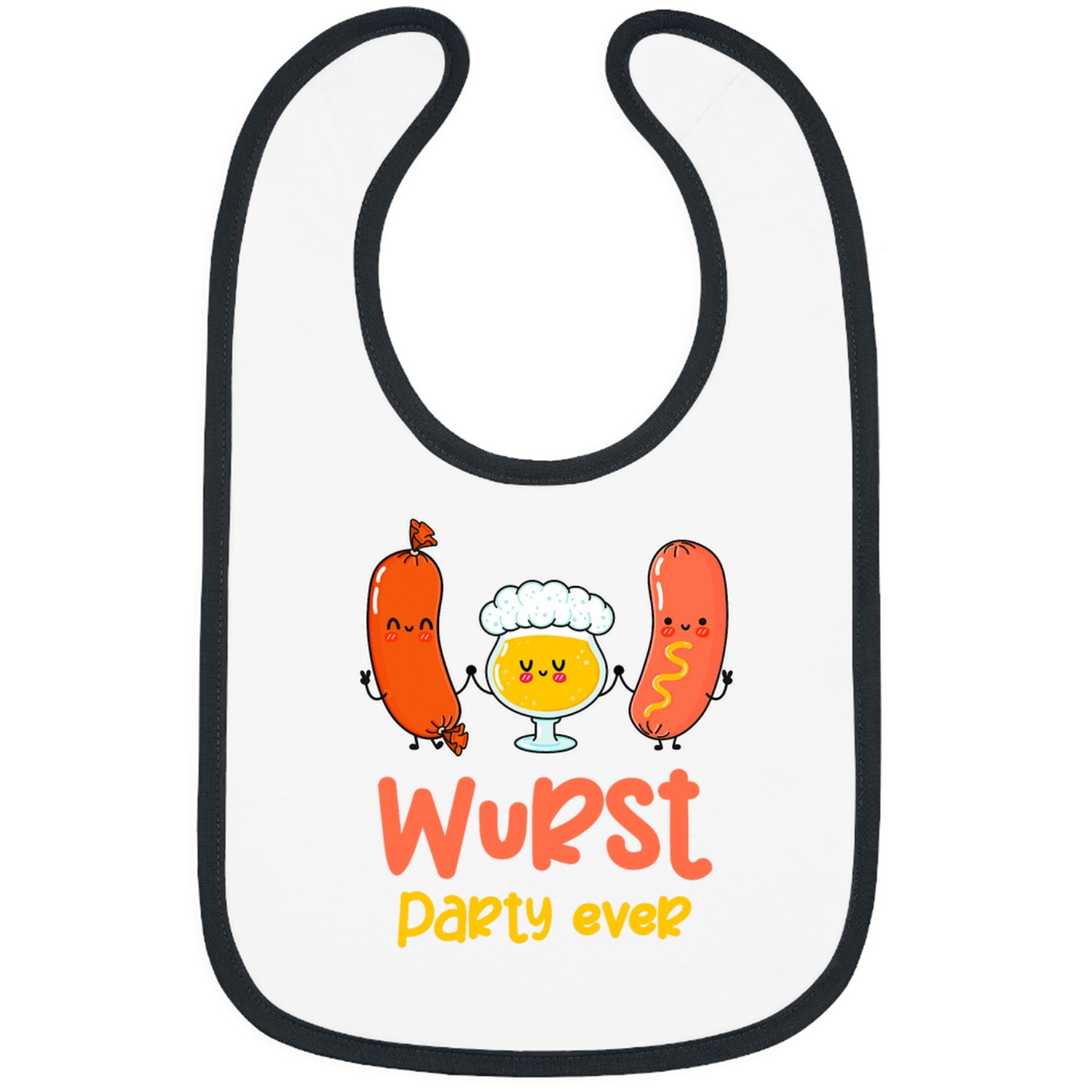 Wurst Party Ever German Sausage Deutsch Bratwurst Wiener Bibs