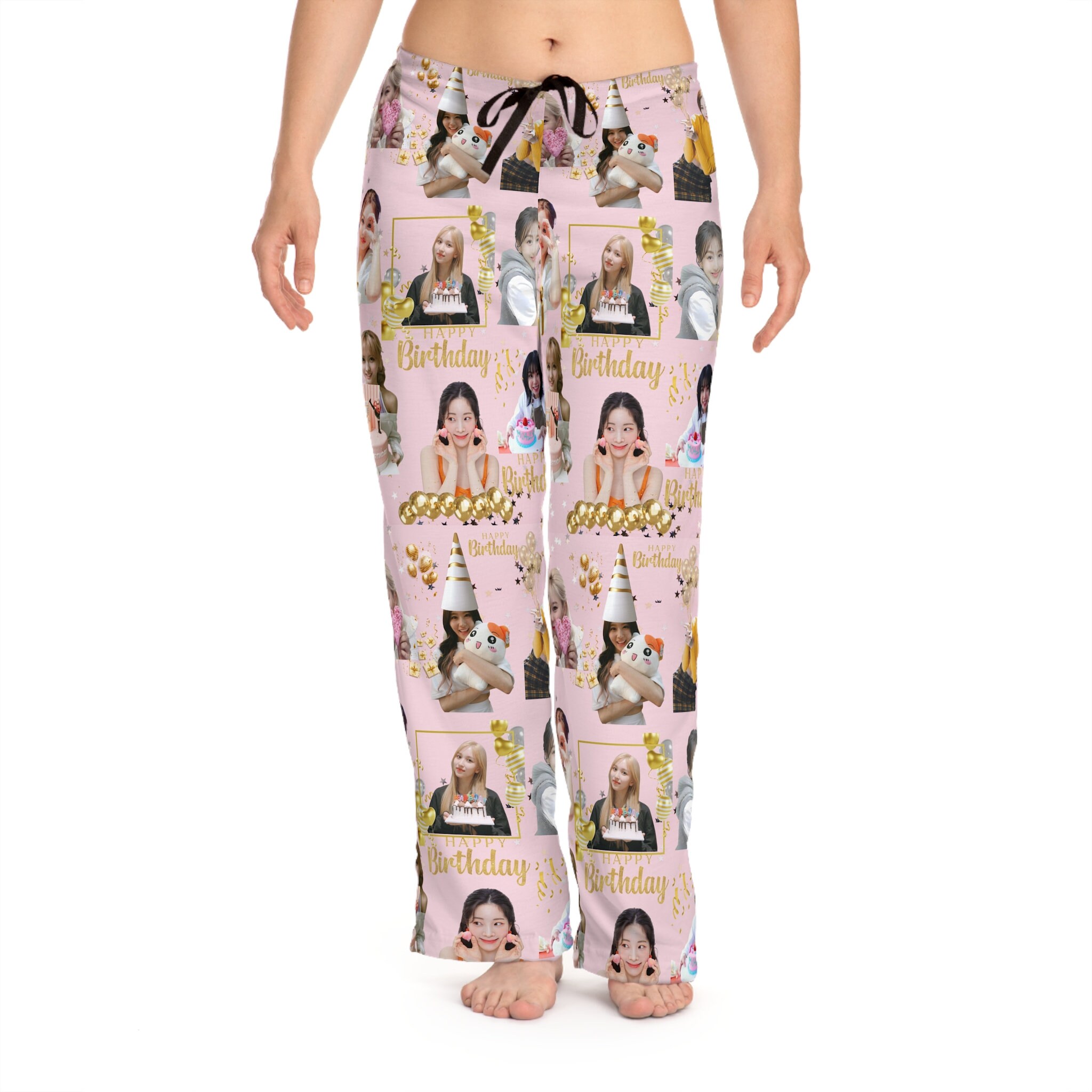 Twice Birthday Women's Pajama Pants K-pop Gift for Fans Jihyo Nayeon Chaeyoung Momo Sana
