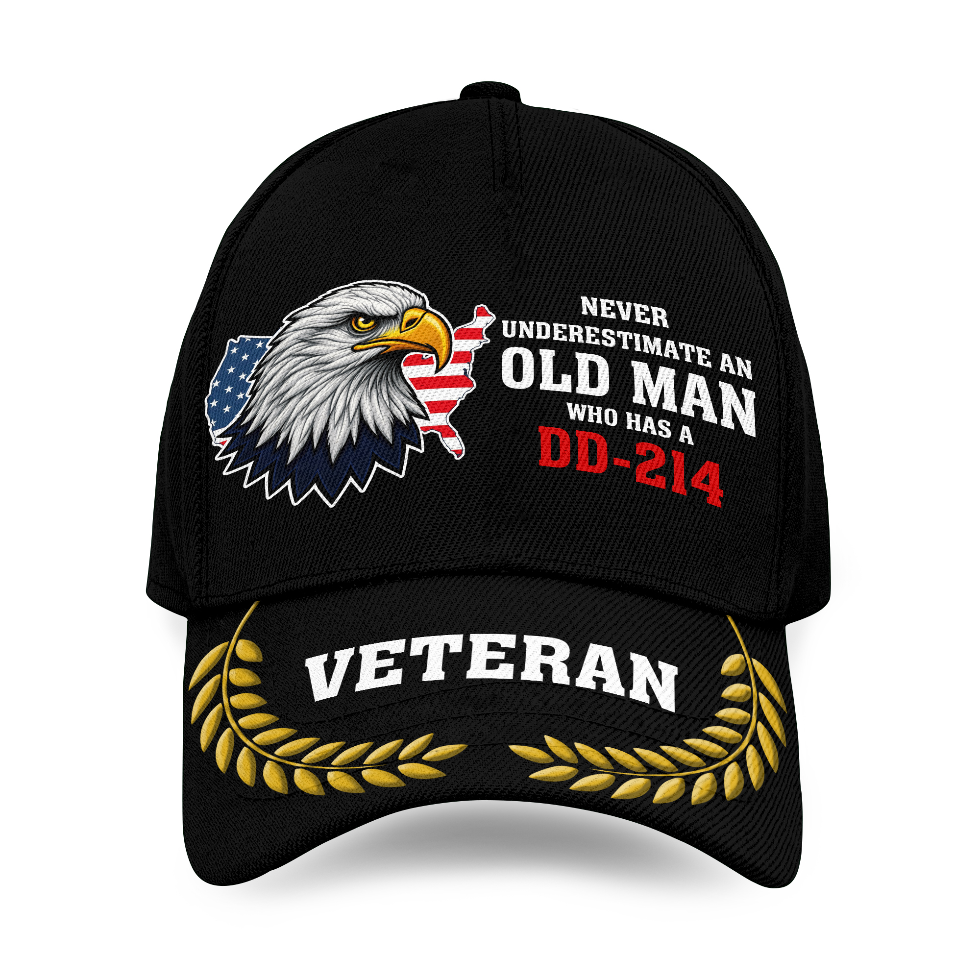 DD-214 Veterans Hats, Veterans Caps For Men