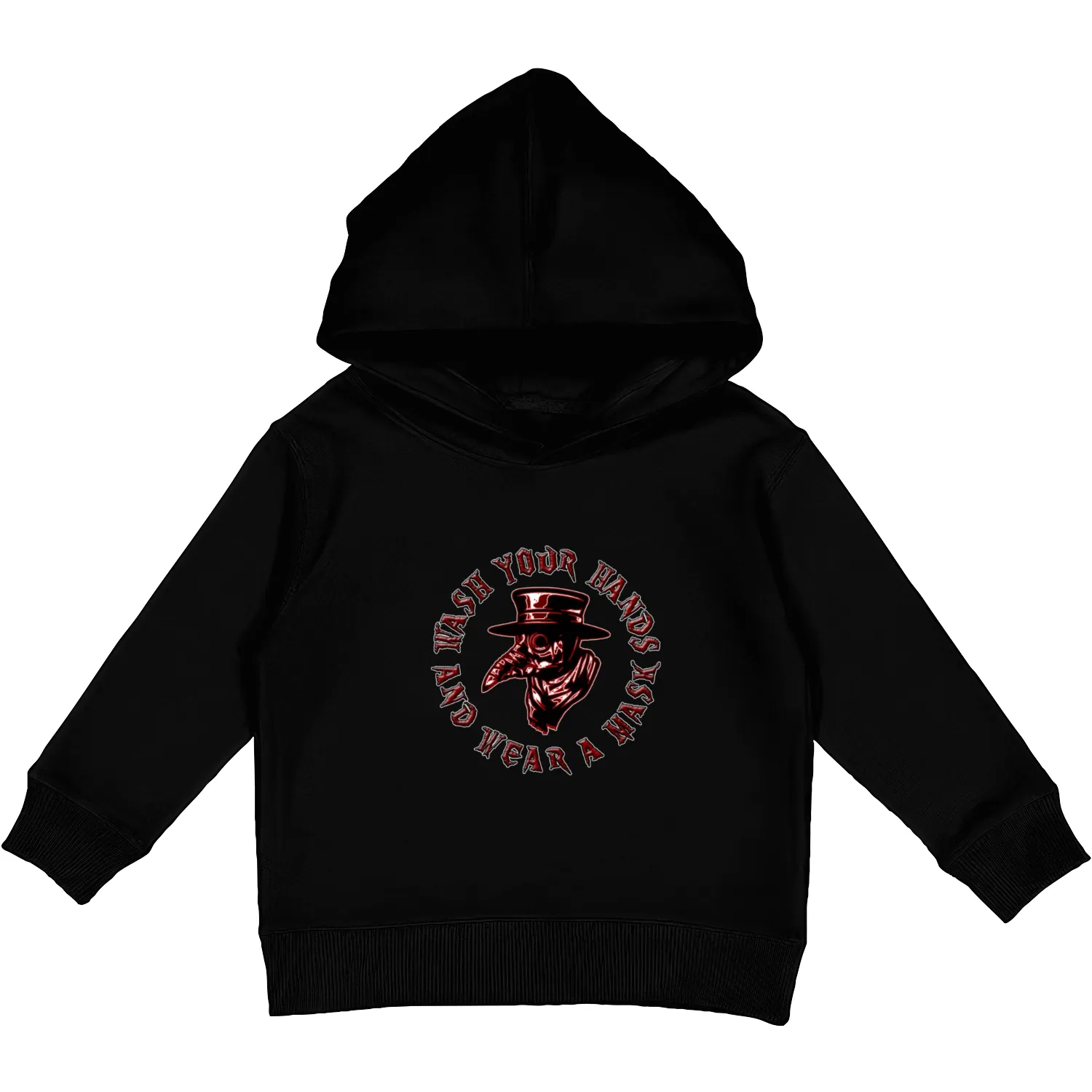 Plague Doctor #2 Kids Pullover Hoodies