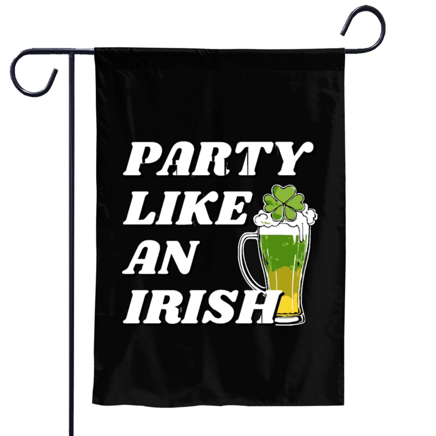 Party Like an Irish Garden Flags