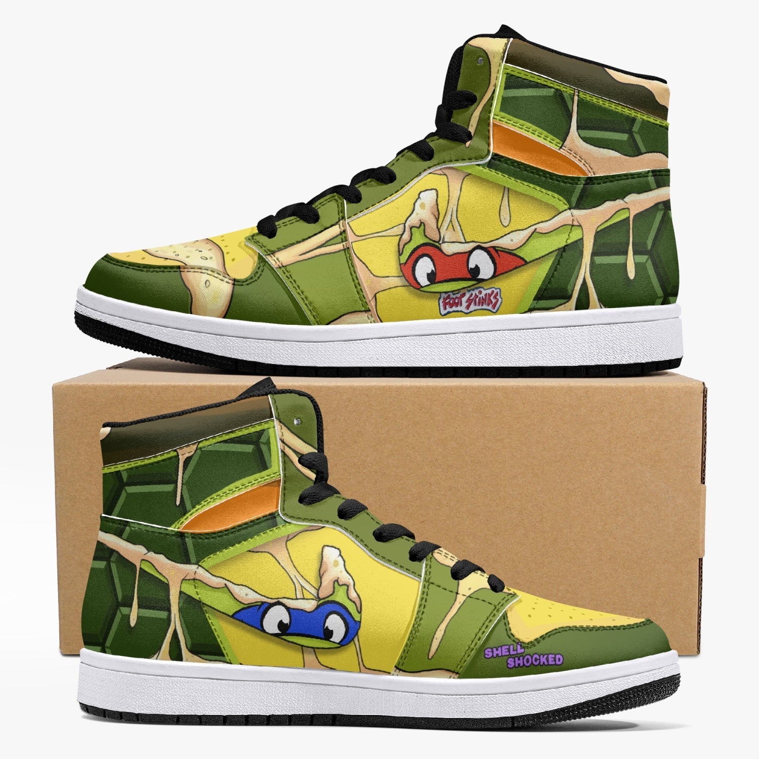 Teenage Mutant Ninja Turtles Mid 1 Basketball Shoes