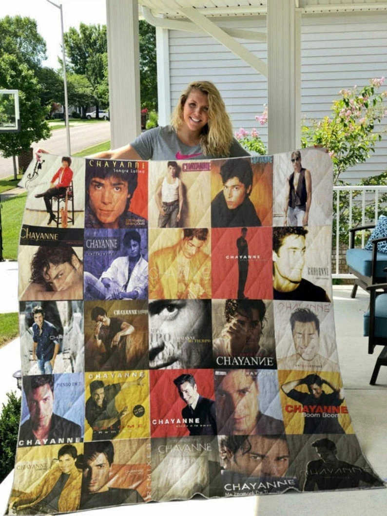 Chayanne Quilt for Anniversary, Mother’s Day, Father’s Day, Birthday