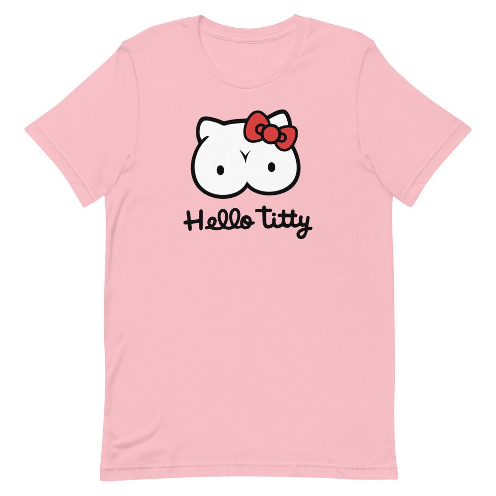 Hello Titty Parody T-Shirt | Parody | Funny | Joke | Gag | Comical | Bella + Canvas 3001 | Unisex T-Shirt