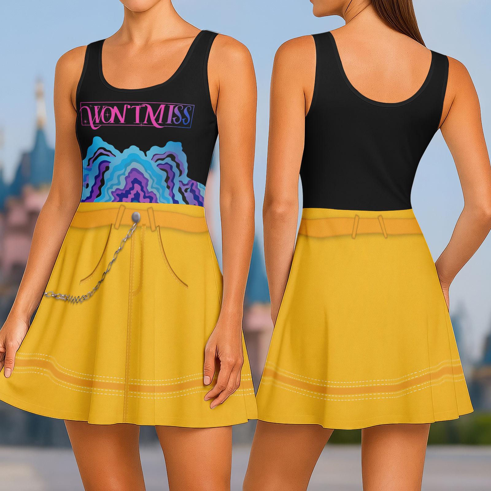 Mira Halloween Costume Dress, Rumi Zoey Mira Cosplay Dress