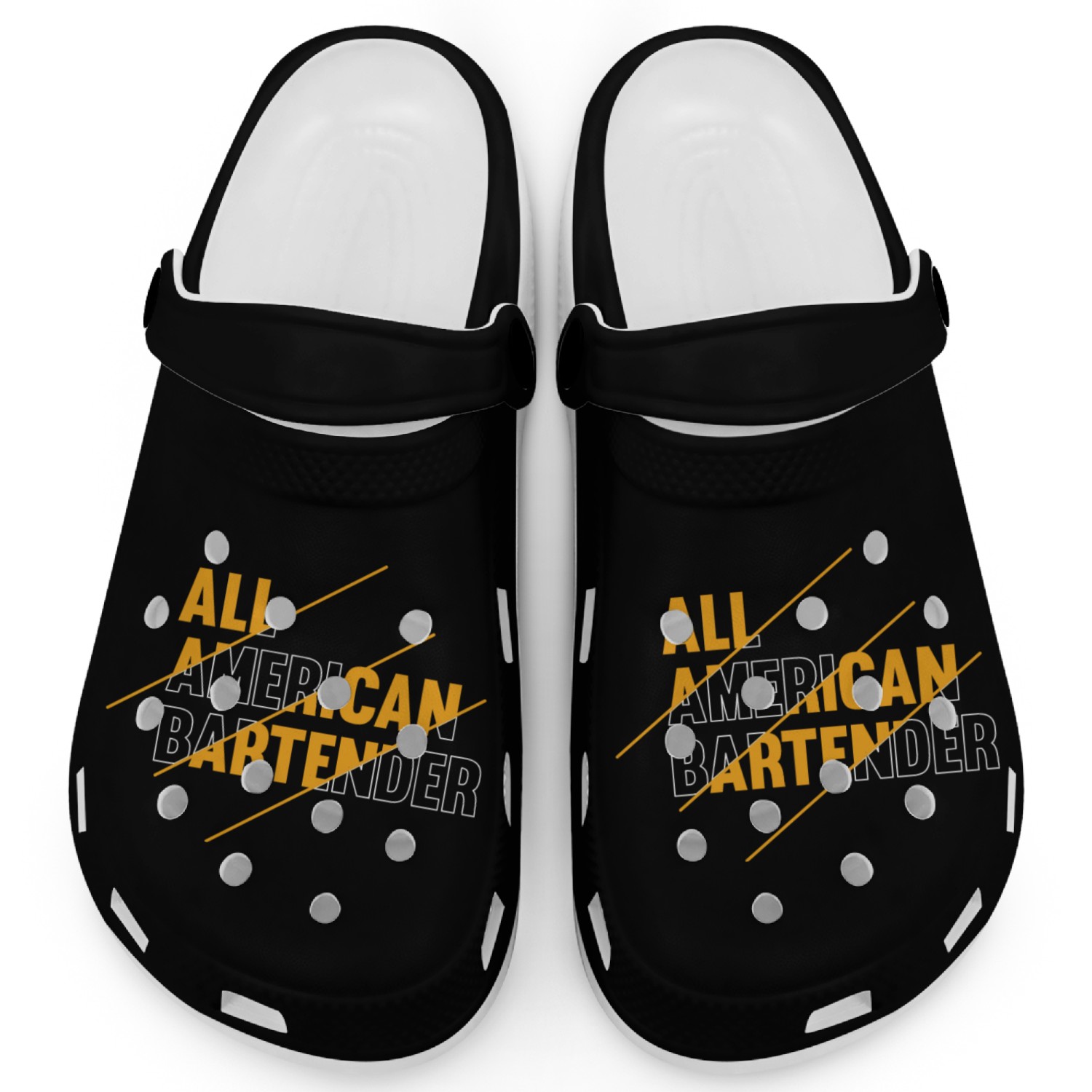 All American Bartender Clogs