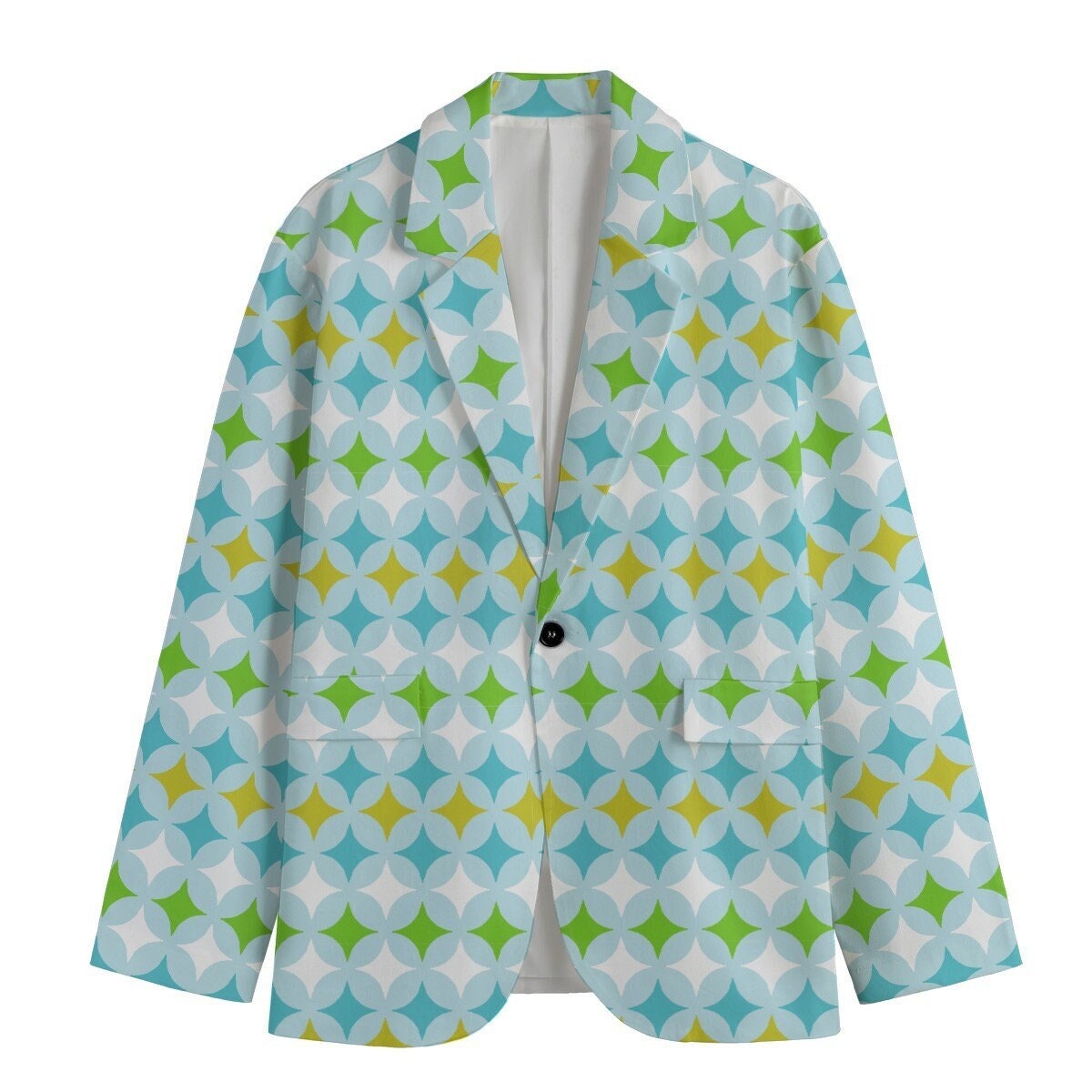 Retro MCM 60s Women's Casual Blazer, Women Suit Jacket, Gift For Her