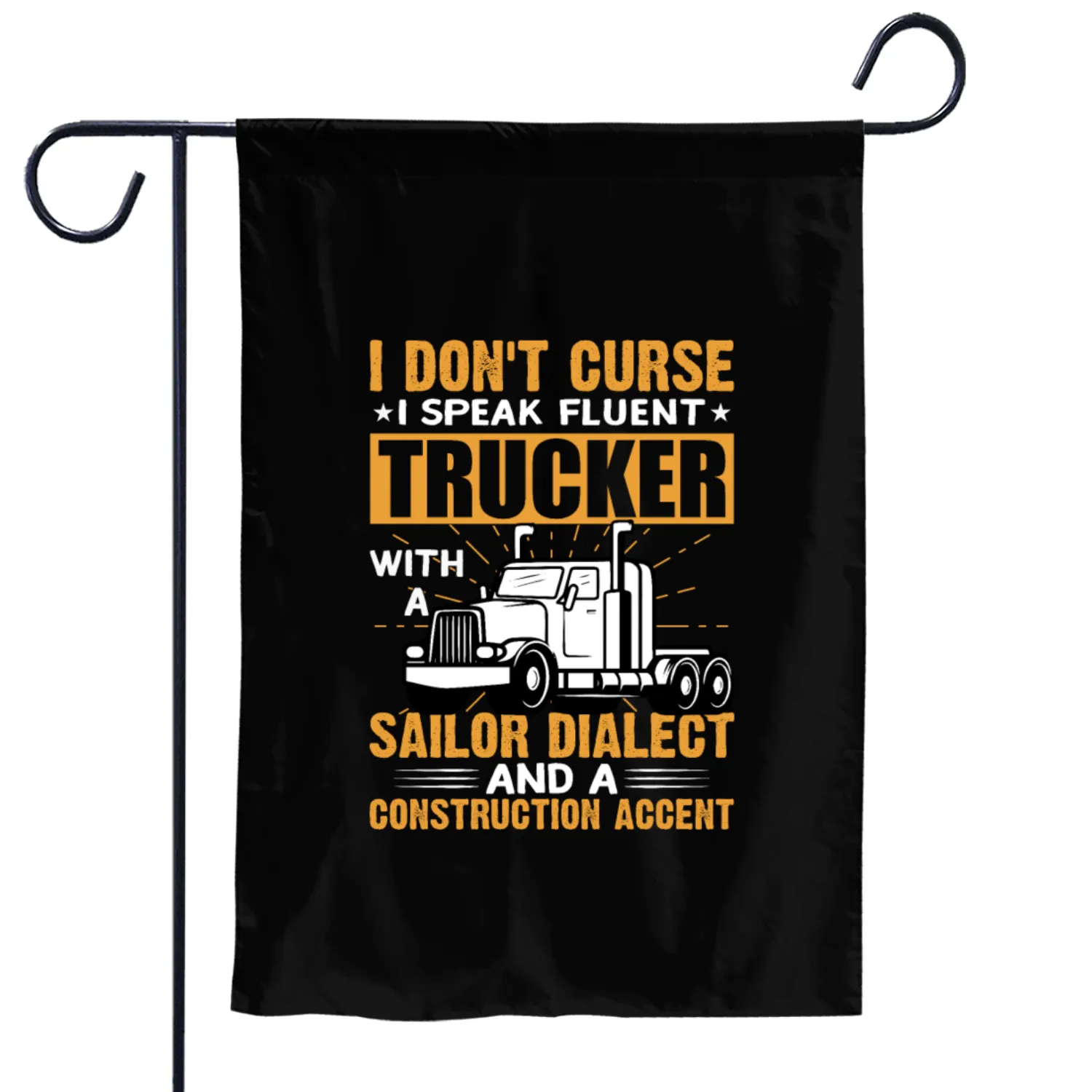 Life on the Road – Truck Driver Collection Garden Flags