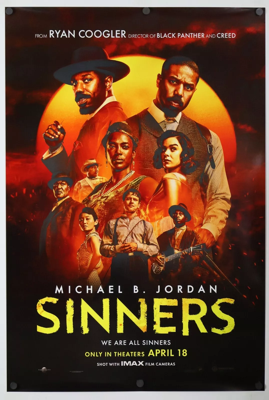 Sinners original DS movie poster