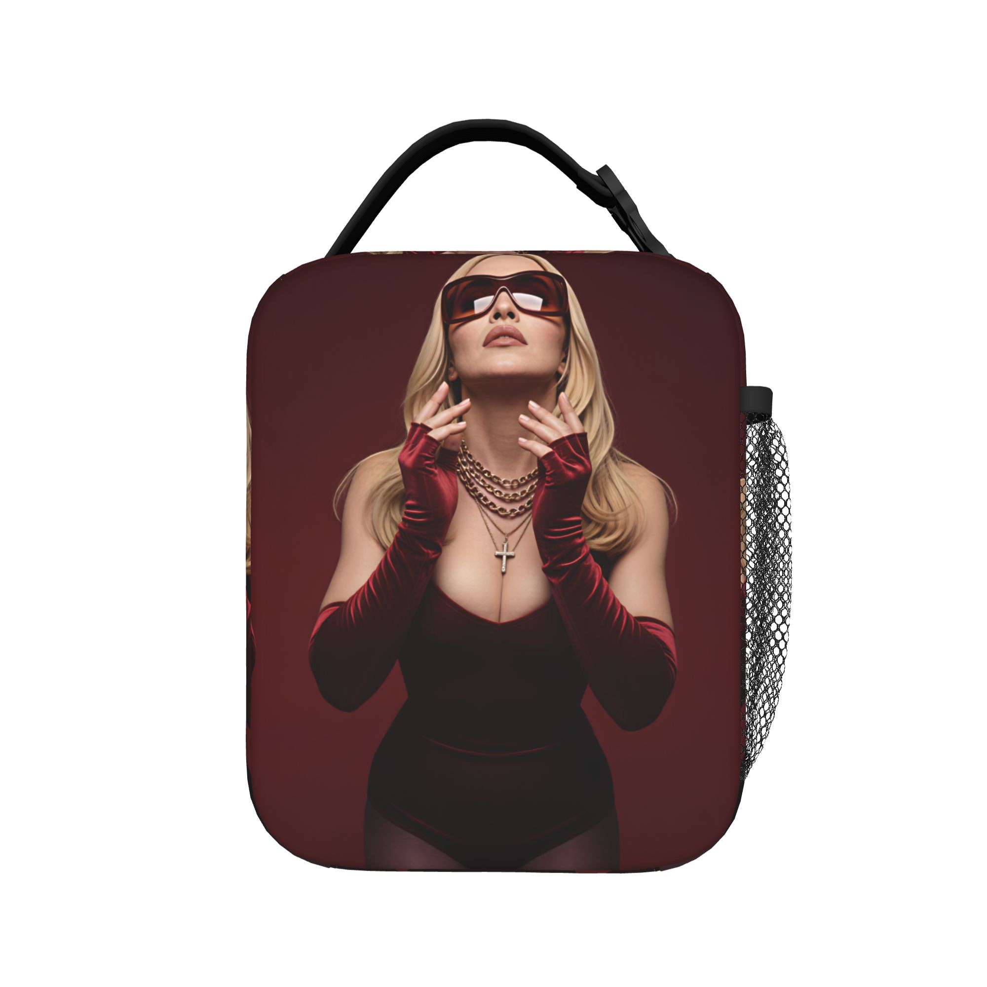Kids Lunch Bag I Feel So Free Album 2026 Madonna Oxford Cooler Tote Portable Thermal Bag